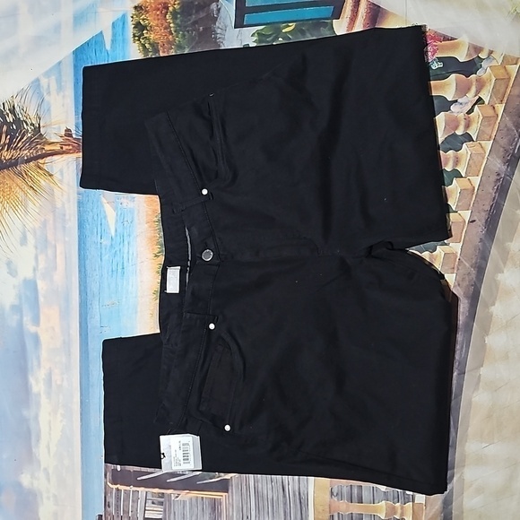 Hickey Freeman Black Pants Size‎ 42x29 NWT - Picture 1 of 5